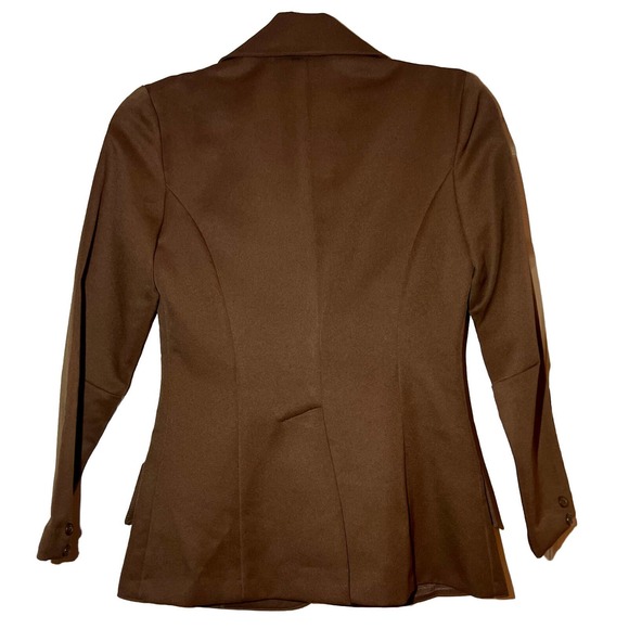 Vintage 50s 60s Bobbie Brooks Suit Sports Coat Jacket Brown Blazer - Picture 2 of 4